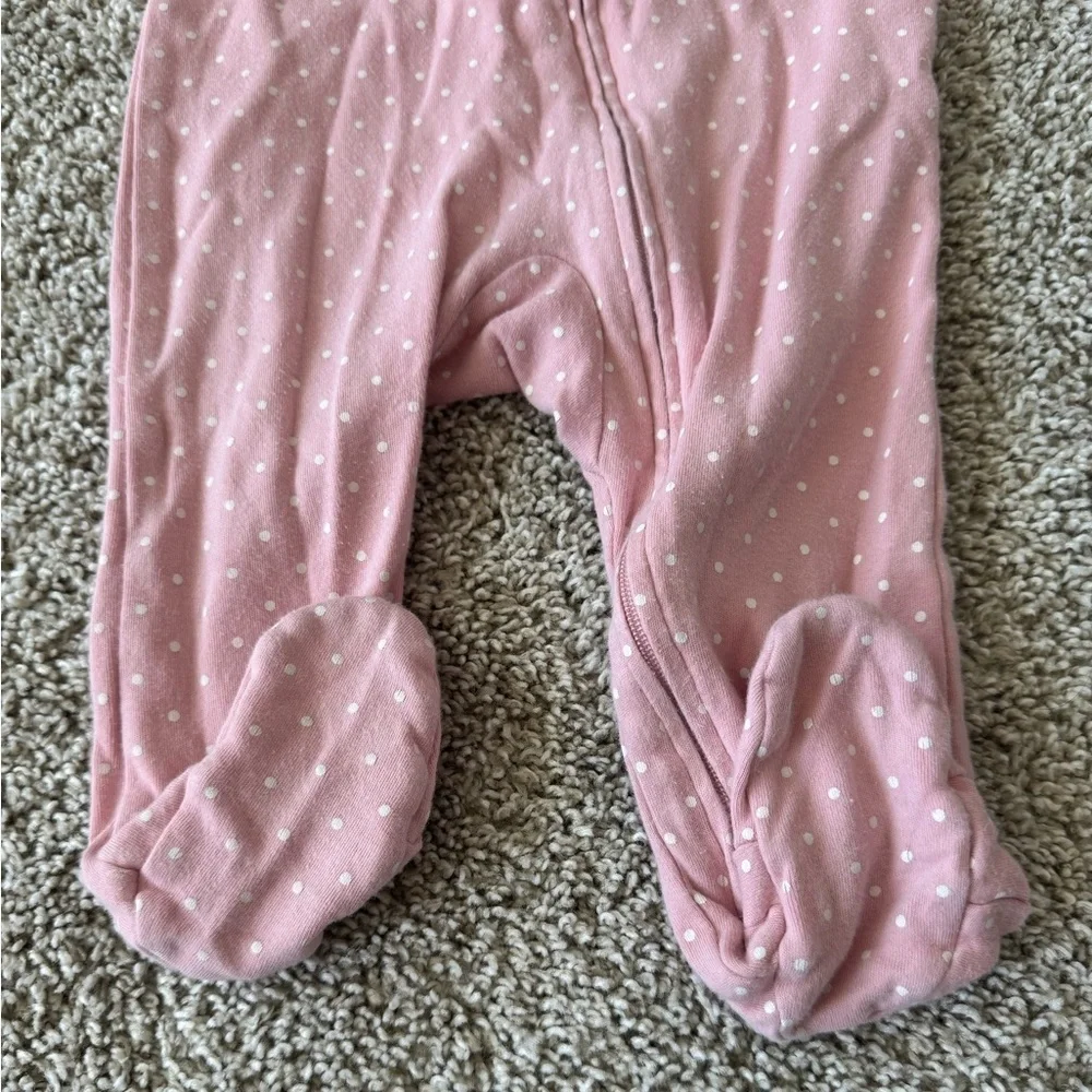 Baby Girl Carter's Elephant 2-Way Zip Sleep & Play Size 9 months